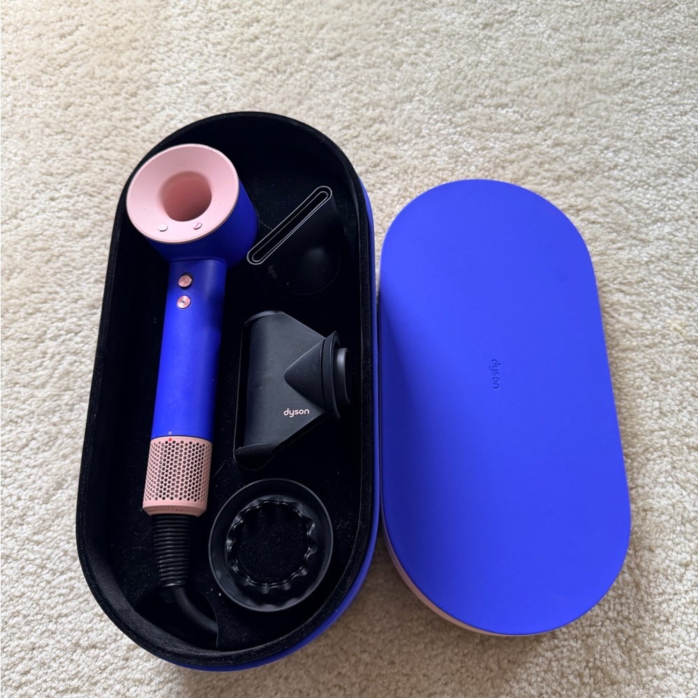Dyson Hair Tool Case in Deep Blue
